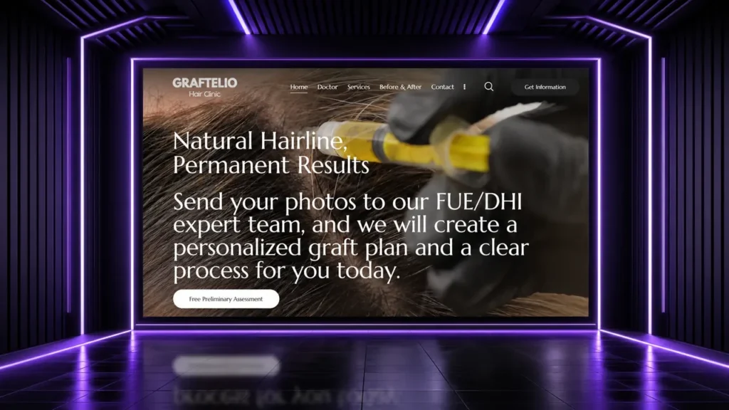 Graftelio web sitesi tasarımı