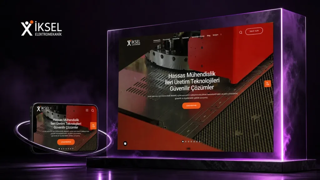 İksel web sitesi tasarımı