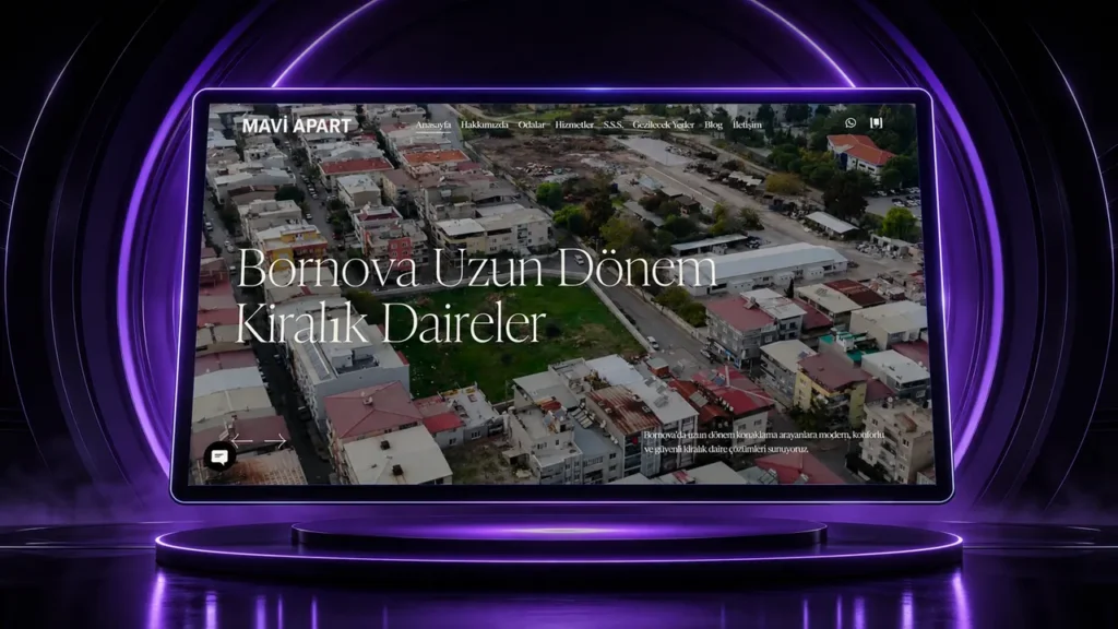 Kiralık Odalar web sitesi tasarımı